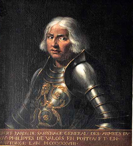 Albert II de Sassenage - portrait se trouvant au château de Sassenage